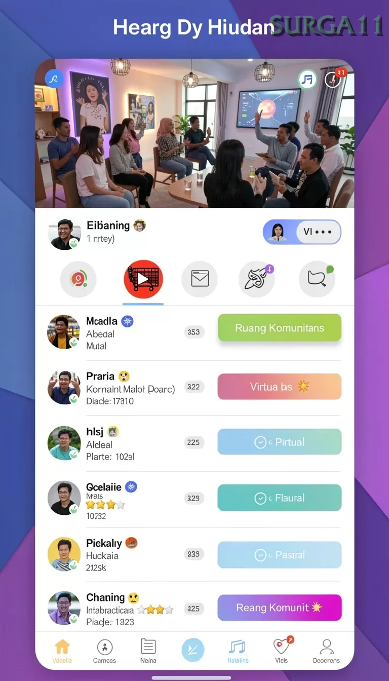 Galeri pratinjau visual surga11 build APK resmi terbaru
